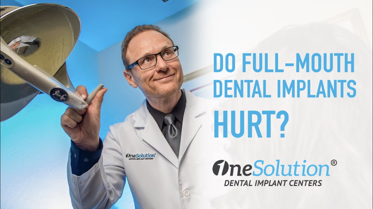 Do Full-Mouth Dental Implants Hurt? Dr. Eli Friedman Answers.