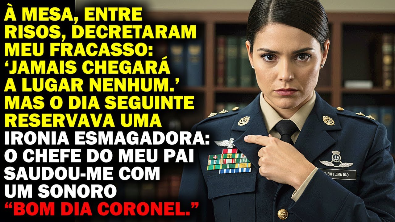 NO JANTAR EM FAMÍLIA, DISSERAM QUE EU NÃO ERA NADA! ENTÃO O CHEFE DO MEU PAI ME CHAMOU DE 