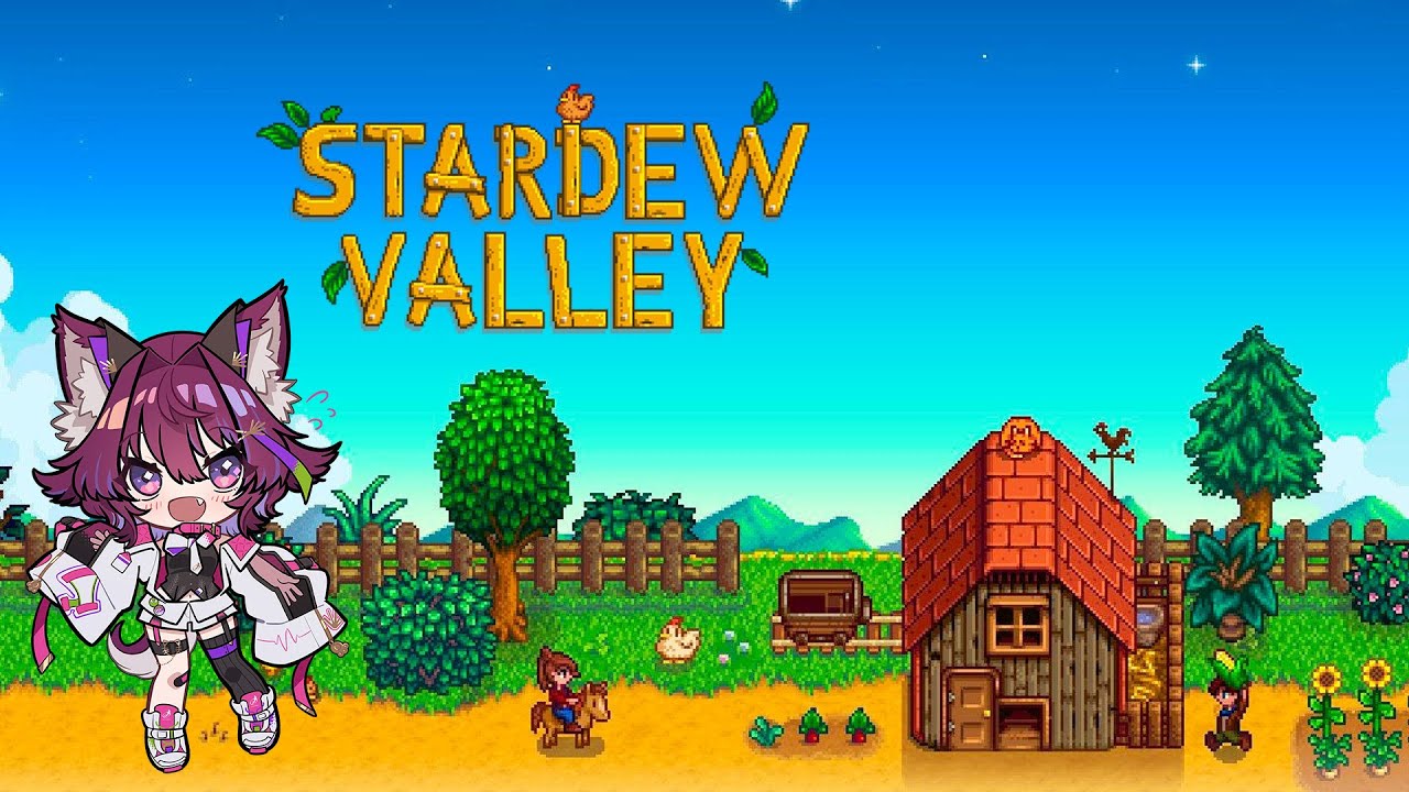 【Stardew Valley】チルなゲームだと思っていますがスローライフですか？【松風しあ / 脚本家Vtuber】