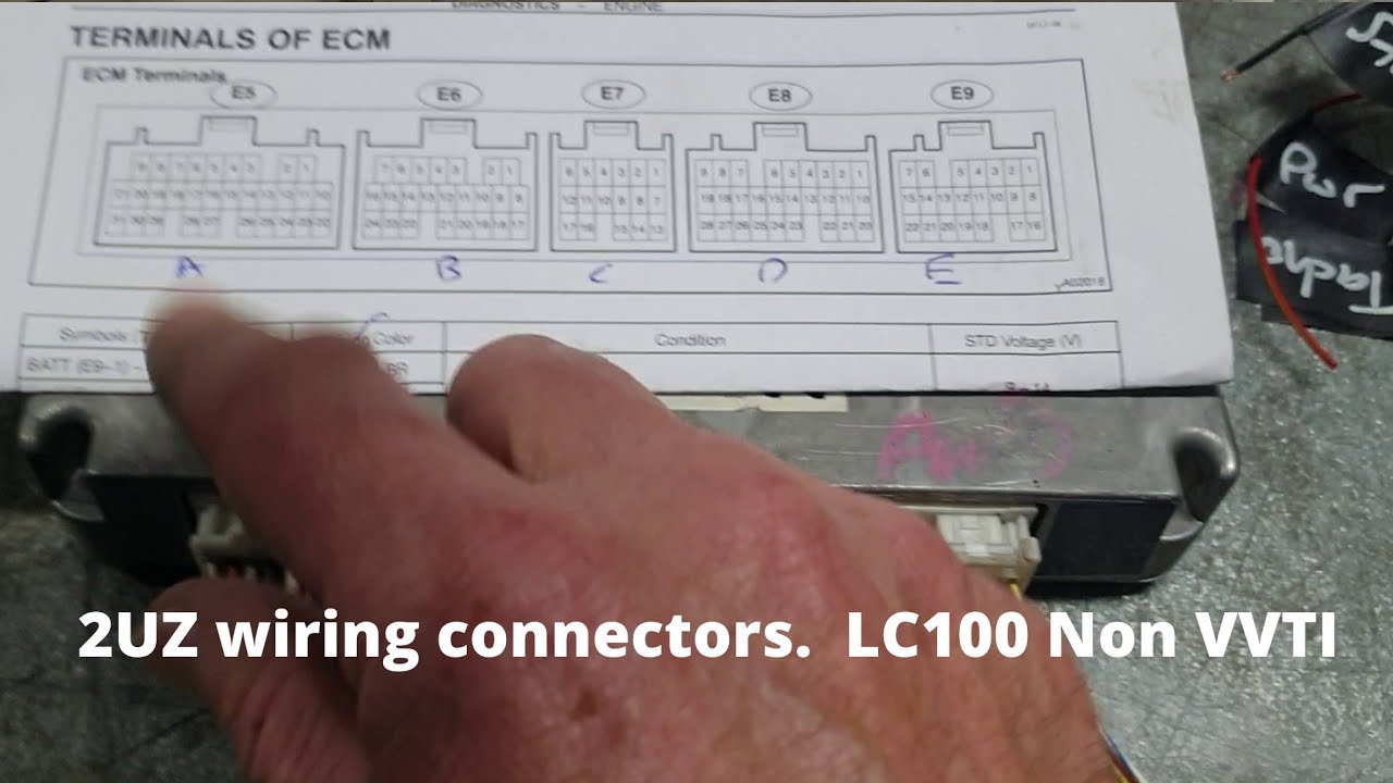 2uz wiring connectors