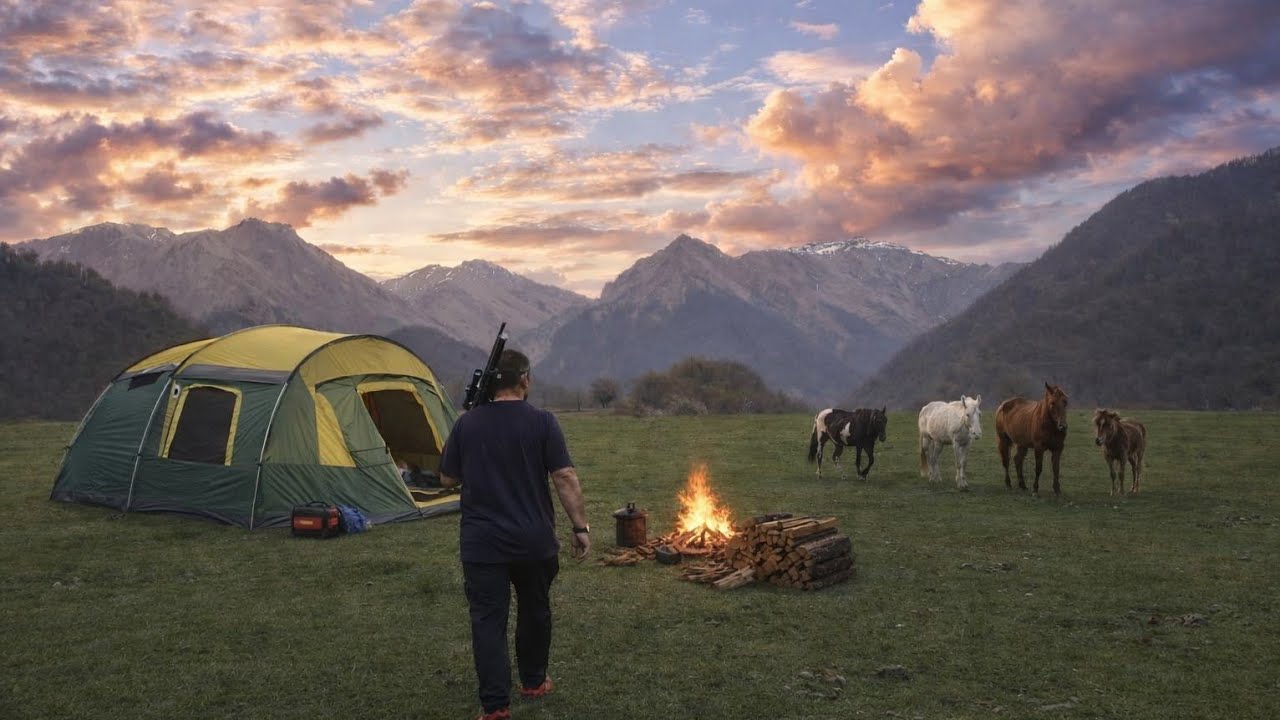 İsmayıllıda iki günlük kamp.Two days camping in Azerbaijan,İsmayilli