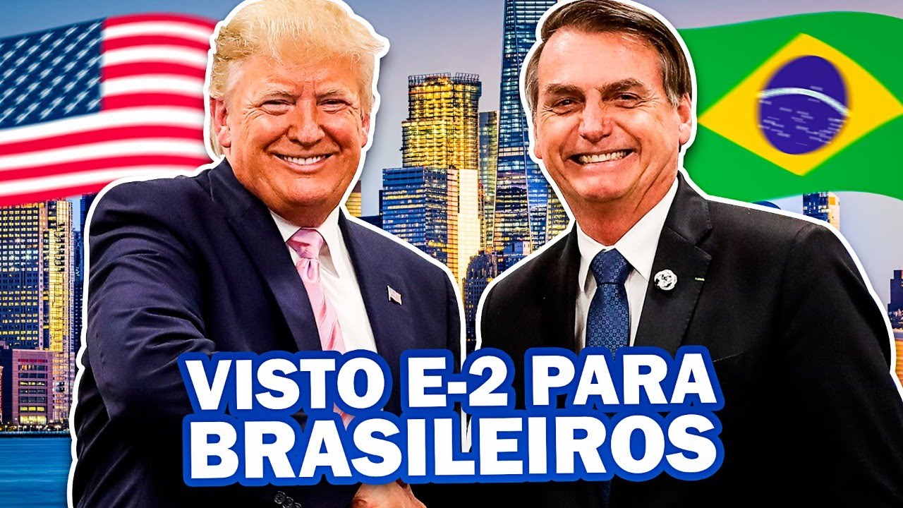 BOLSONARO PODE INCLUIR BRASIL NO VISTO AMERICANO E-2