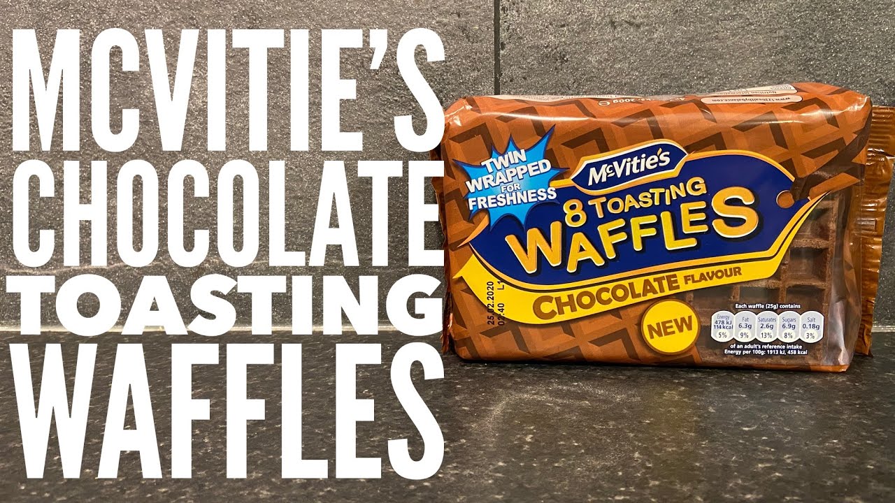 *NEW* McVitie's Toasting Waffles Chocolate Flavour
