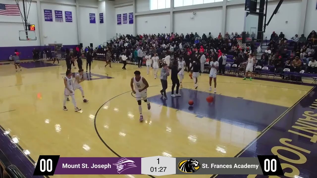 MSJ Varsity Basketball vs St. Frances