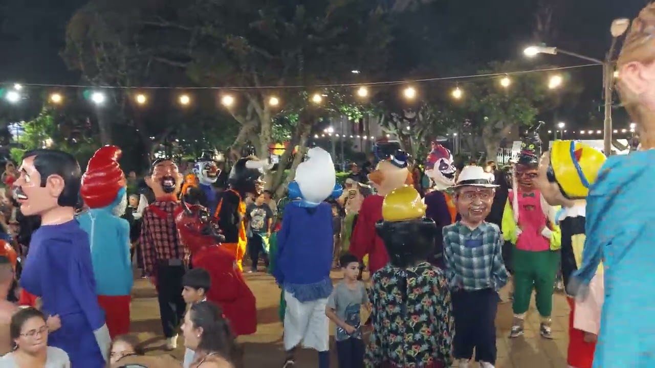 PAYASOS FIESTAS DE SAN RAFAEL DE HEREDIA, COSTA RICA 24/10/22 🎉🐷🤡