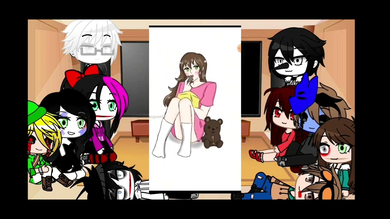 creepypasta react to sally williams / sally×ben / crediti video in desc