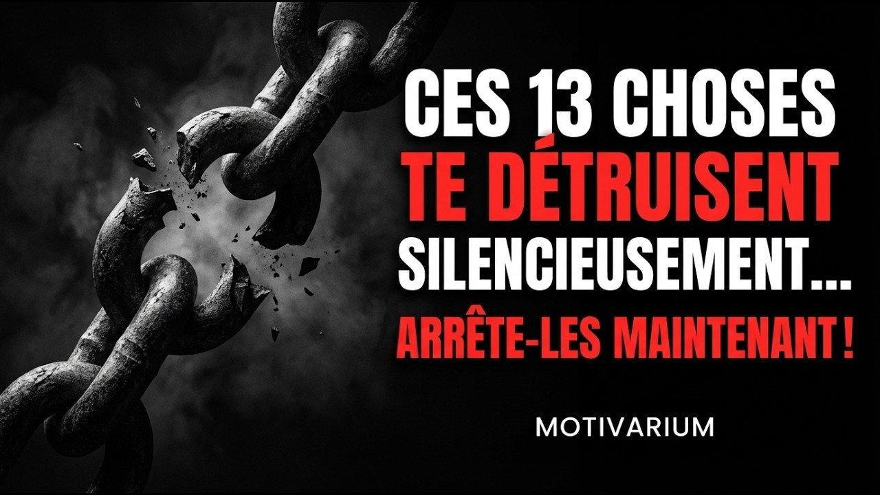 13 CHOSES À ARRÊTER DE FAIRE EN 2026 POUR VIVRE EN SÉRÉNITÉ  |Épictète & Sénèque