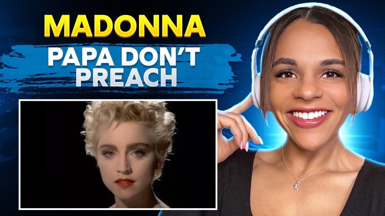 First Time Hearing 'Madonna-Papa Don't Preach' 🎵🎧🎸