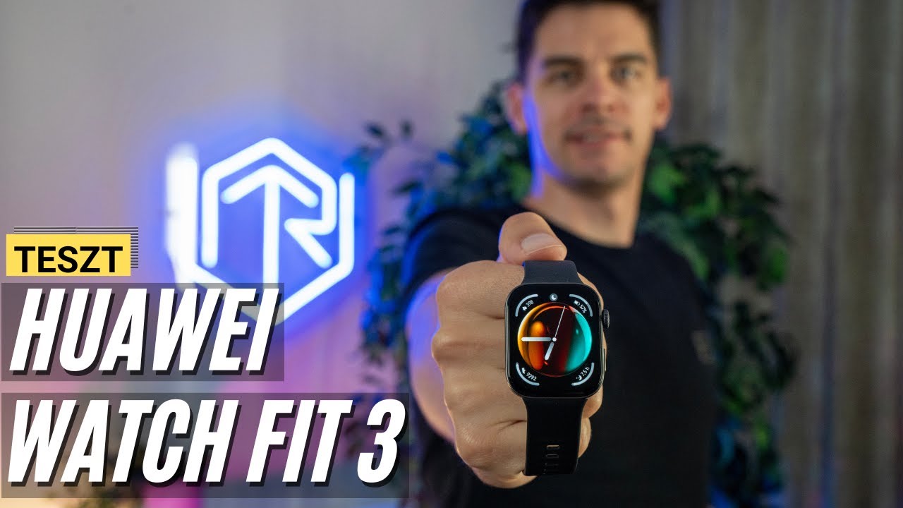 Huawei Watch Fit 3 teszt - Ez egy Apple Watch SE fele annyiért, ráadásul jobb is! Meg kell venni! 💣🔥