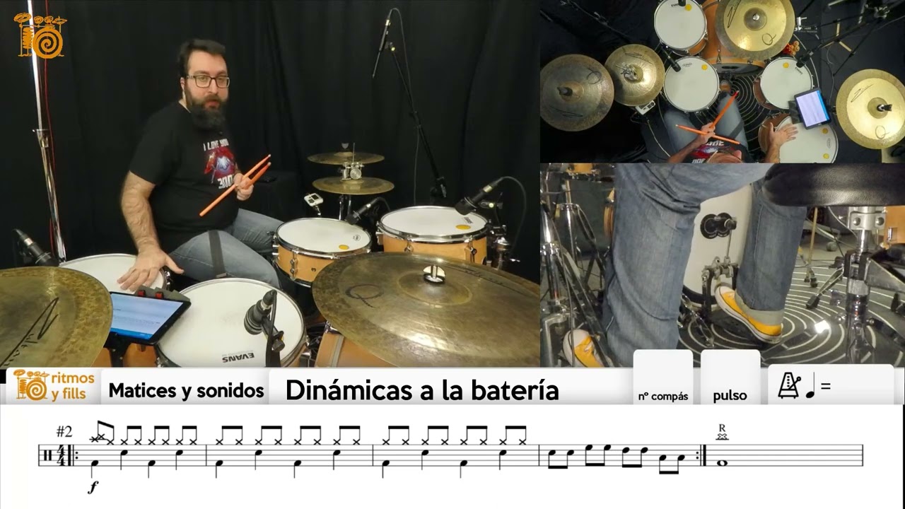 Matices y sonidos - Lección 01 - Dinámicas a la batería