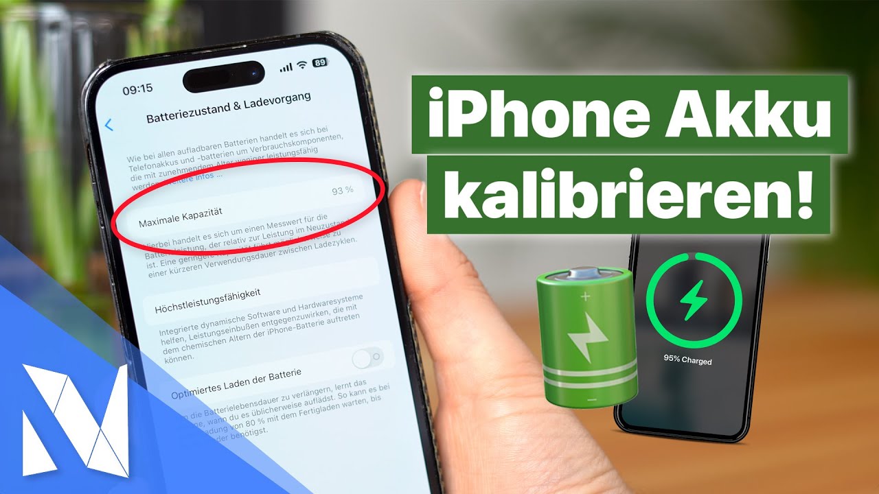 iPhone Akku NEU KALIBRIEREN 📱🔋 - Akkuprobleme l&ouml;sen mit iOS 16/17 (2023) | Nils-Hendrik Welk