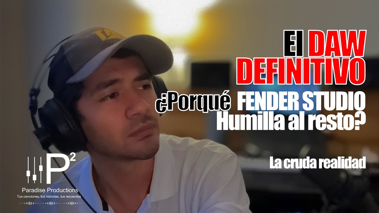 El DAW DÉFINITIVO ¿porqué Fender Studio humilla a los demás? La cruda verdad - Paradise Productions