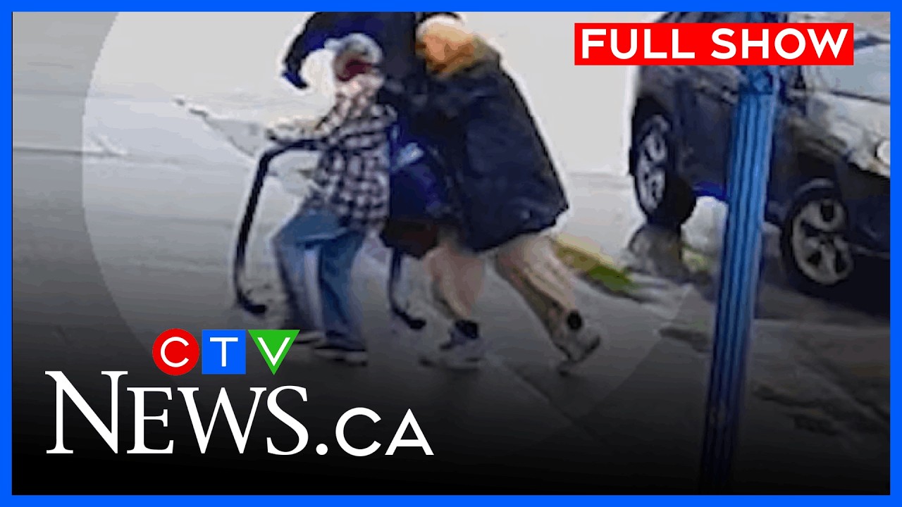 На видео попало жестокое ограбление пожилого человека | CTV News Vancouver в шесть часов, 30 июля...