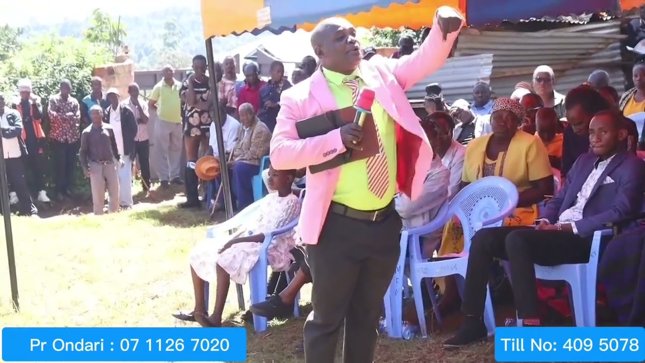 PASTOR ONDARI: OMONENE INYORA EKEGORI EKE!
