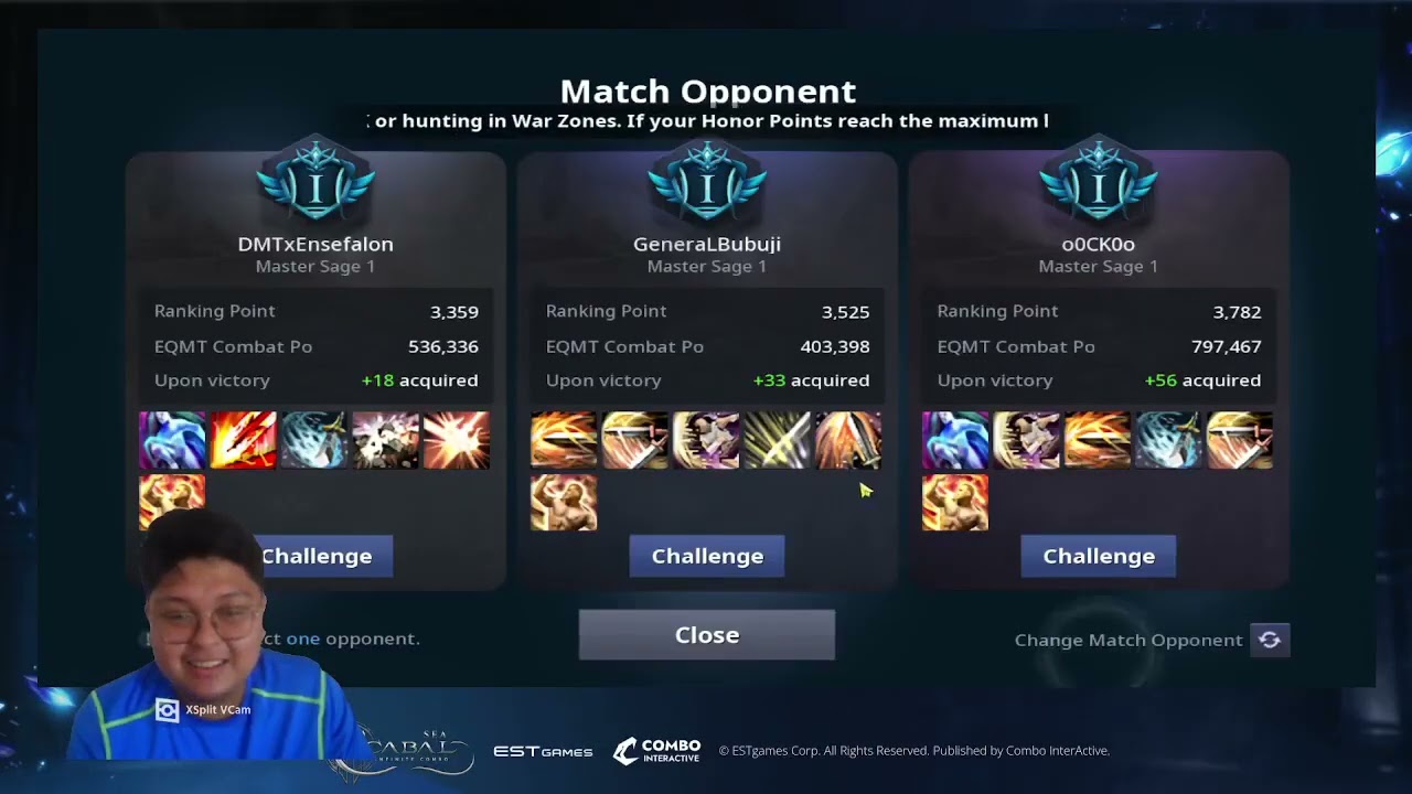 CABAL INFINITE COMBO- STREAM 1