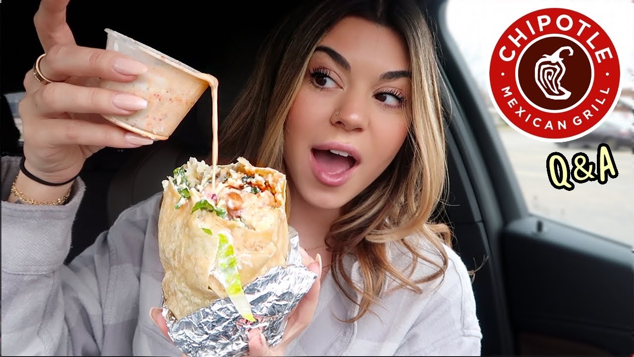 Chipotle Mukbang! +Вопросы и ответы (наконец-то справедливость, моё психическое здоровье, физичес...