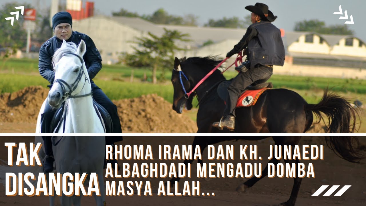 TAK DISANGKA RHOMA IRAMA DAN KH. JUNAEDI ALBAGHDADI MENGADU DOMBA         MASYA ALLAH...  (LIVE)