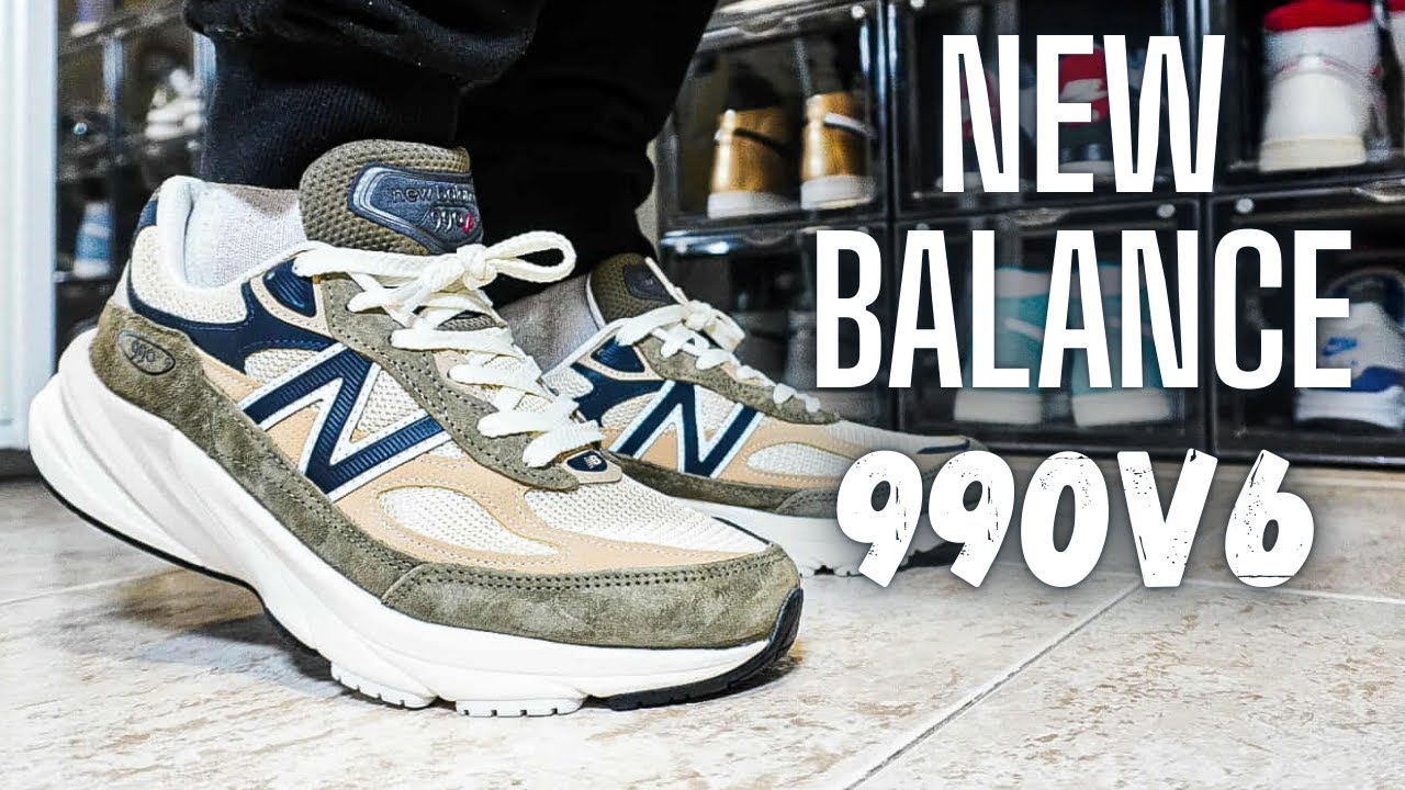 PURA COMODIDAD! NEW BALANCE 990 V6