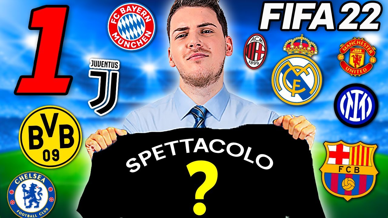 INIZIO LA MODALITÀ CARRIERA con QUESTA SQUADRA!! - FIFA 22 CARRIERA PS5 #1