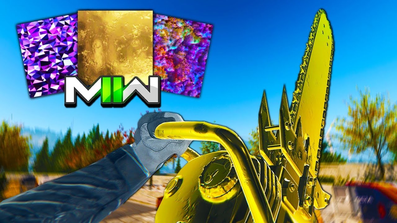 I Unlocked the GOLDEN DOOM Chainsaw in Modern Warfare 2