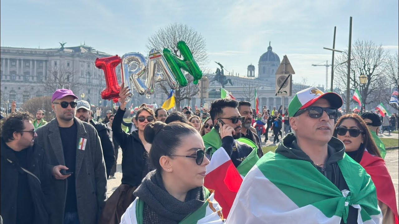 Vienna Live March 1, 2026 | Iranian Gathering & Public Reactions | لایو تجمع ایرانیان در وین