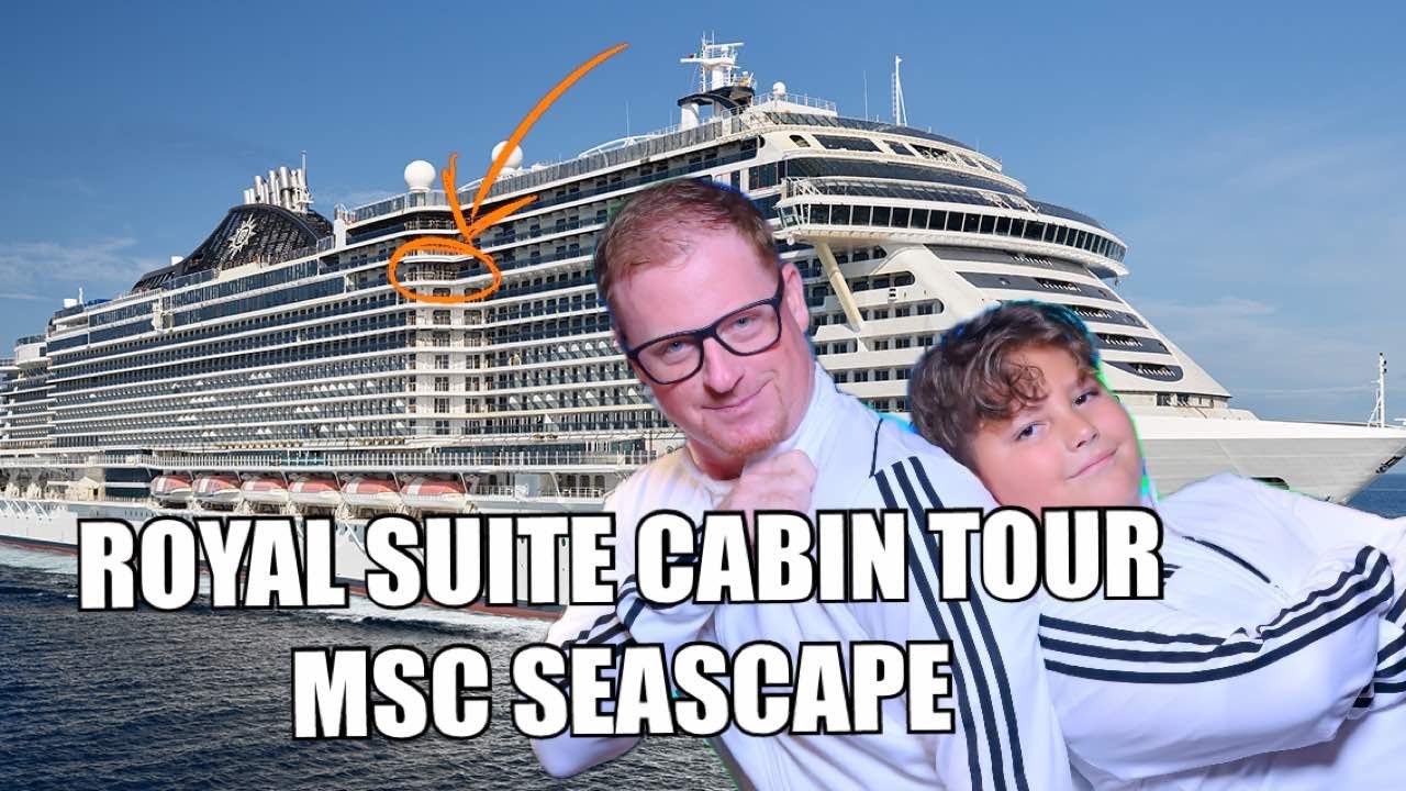 MSC Seascape Cabin Tour - Royal Suite #16026