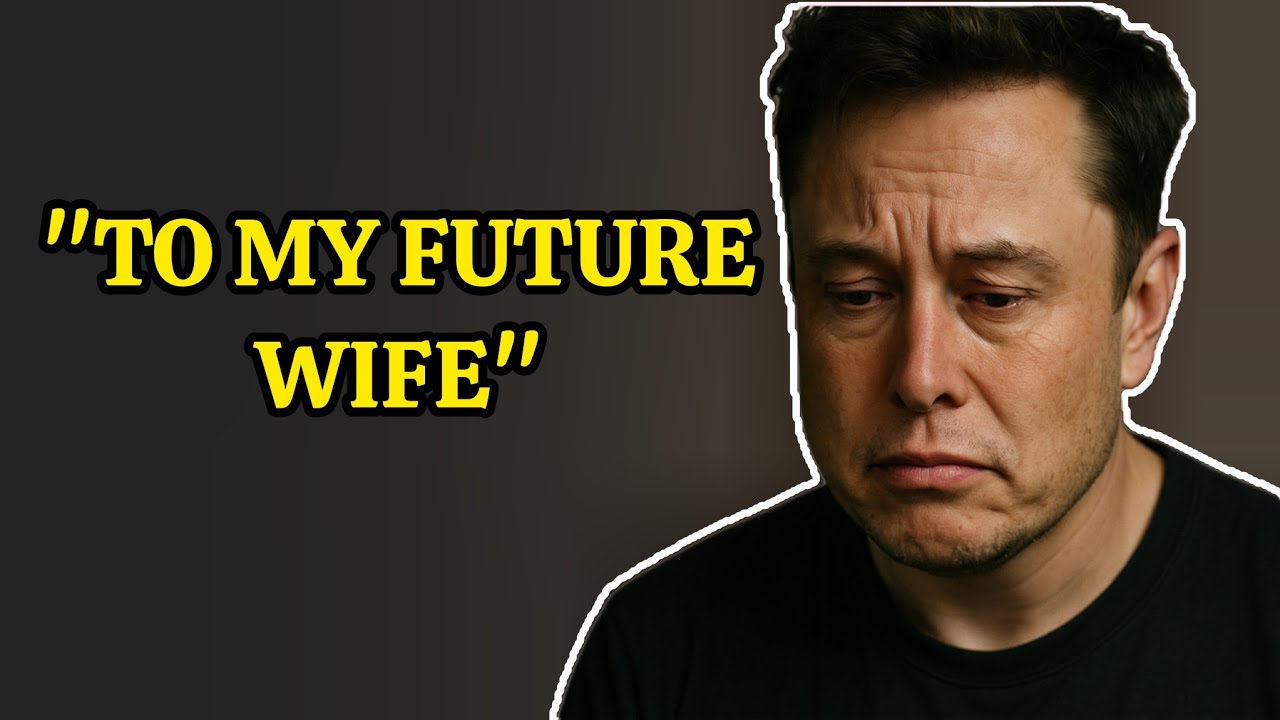 Elon Musk’s Message to His Future Wife | A Heart Touching Love Letter