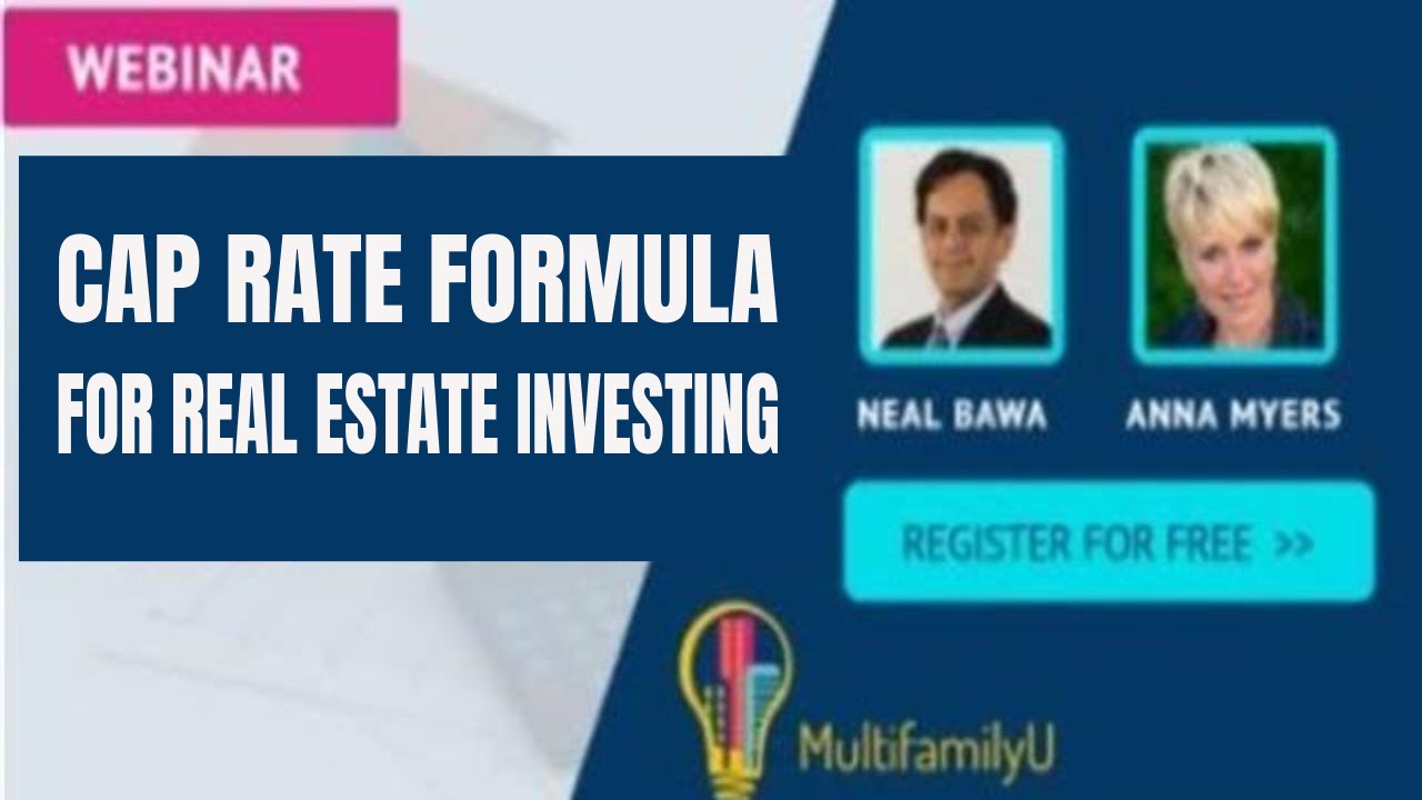 Cap Rate Formula for Real Estate Investing