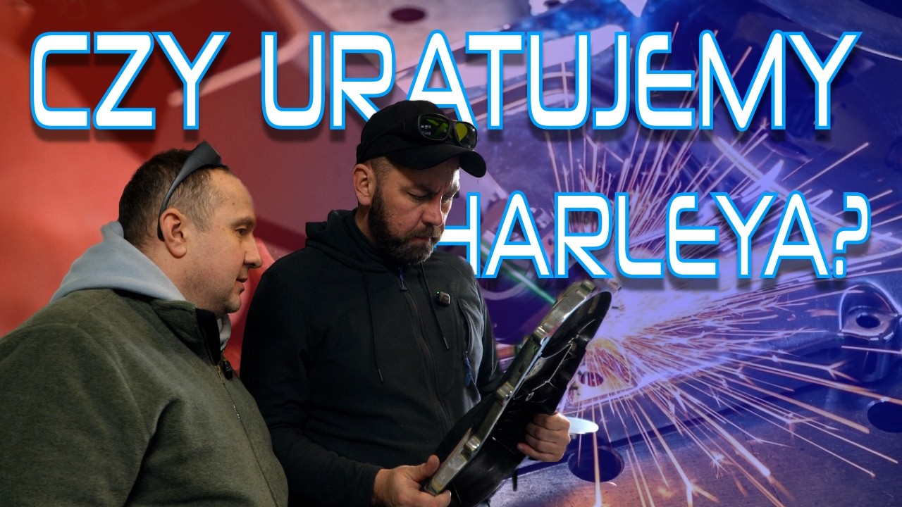 Ratujemy Legendę! 🏍 Napawanie laserowe pękniętej pokrywy Harley-Davidson