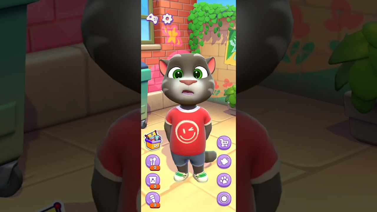 My Talking Tom Cat Game playing 😸 