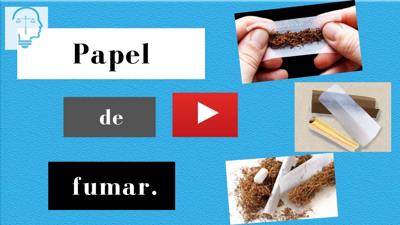 PAPEL de FUMAR ¡Nuevo INVENTO patentado!