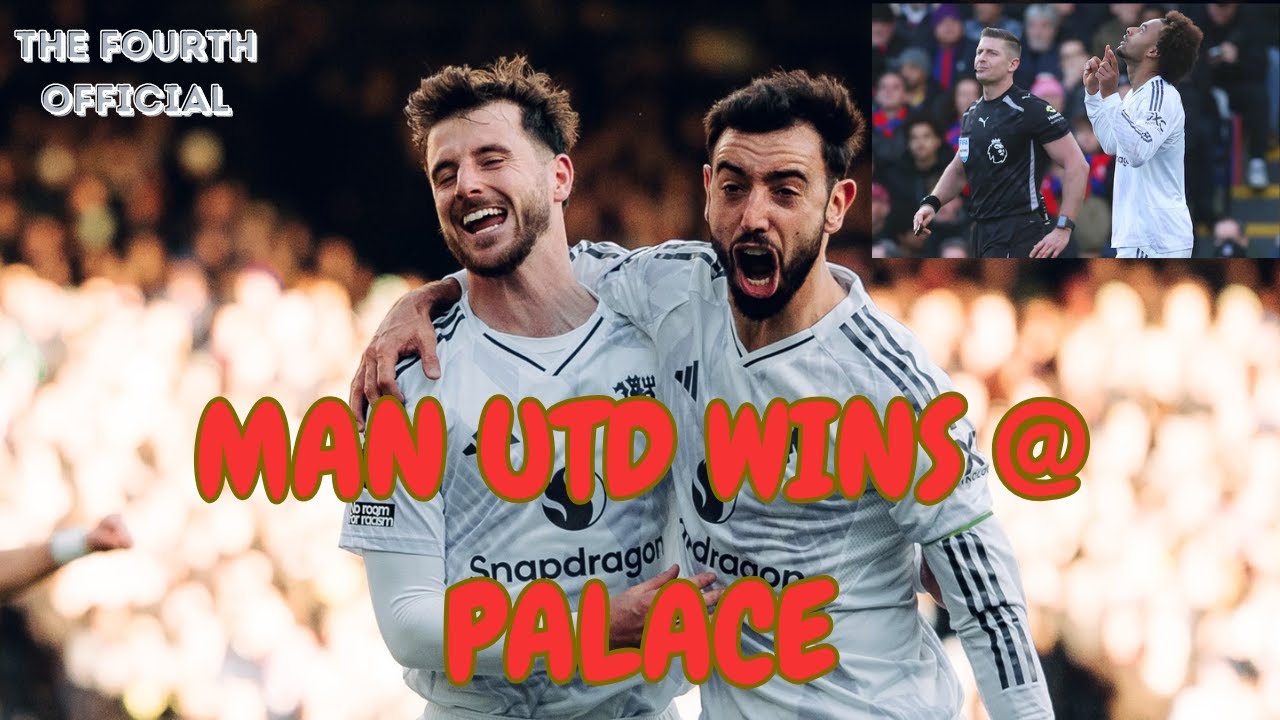 MAN UTD WINS AT THE HURST SELHURST PARK | #manutd #zirskee #mount