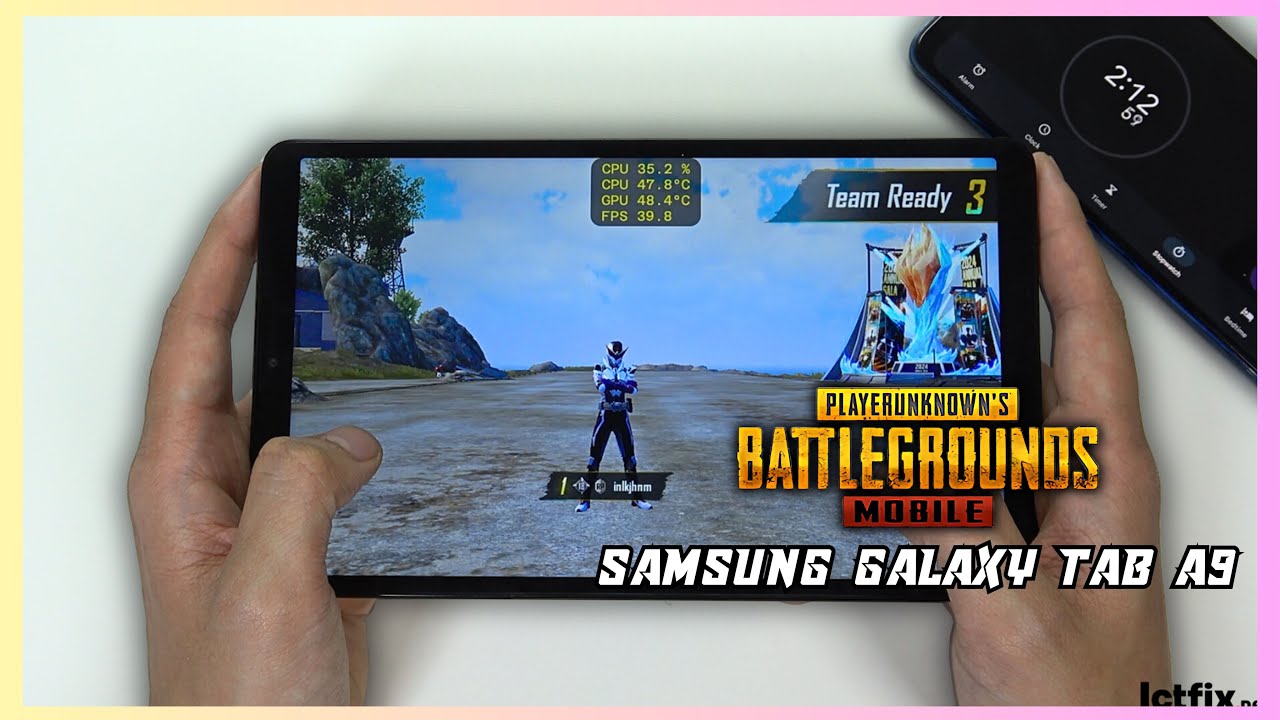 Samsung Galaxy Tab A9 PUBG Gaming test Update | Helio G99
