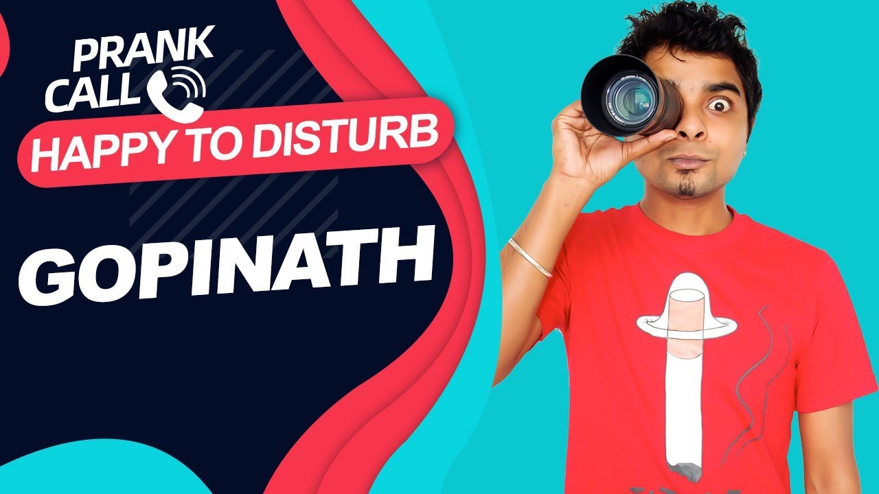 Happy To Disturb - Gopinath | RJ Sayan | Prank Call | Raw Sayan