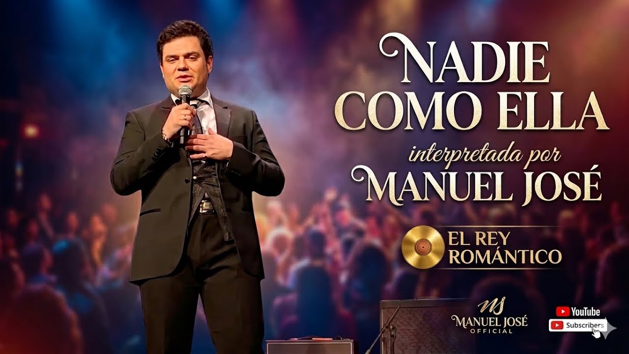 Nadie como ella - Manuel José en el Teatro Principal en Puebla 2026