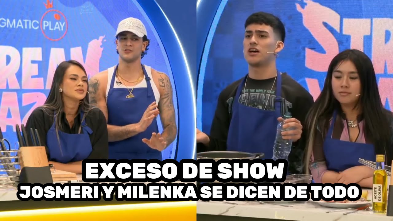 MILENKA Y MACBRIDDE VS EMIL Y JOSMERI TOLEDO COCINANDO PT2 🔥 -STREAM Y SAZON