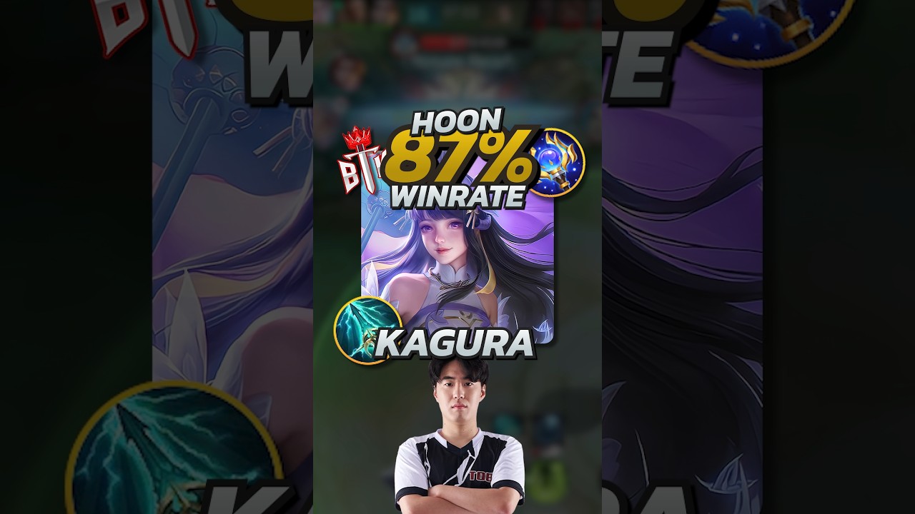 How BTK Hoon Plays Kagura! Mobile Legends 