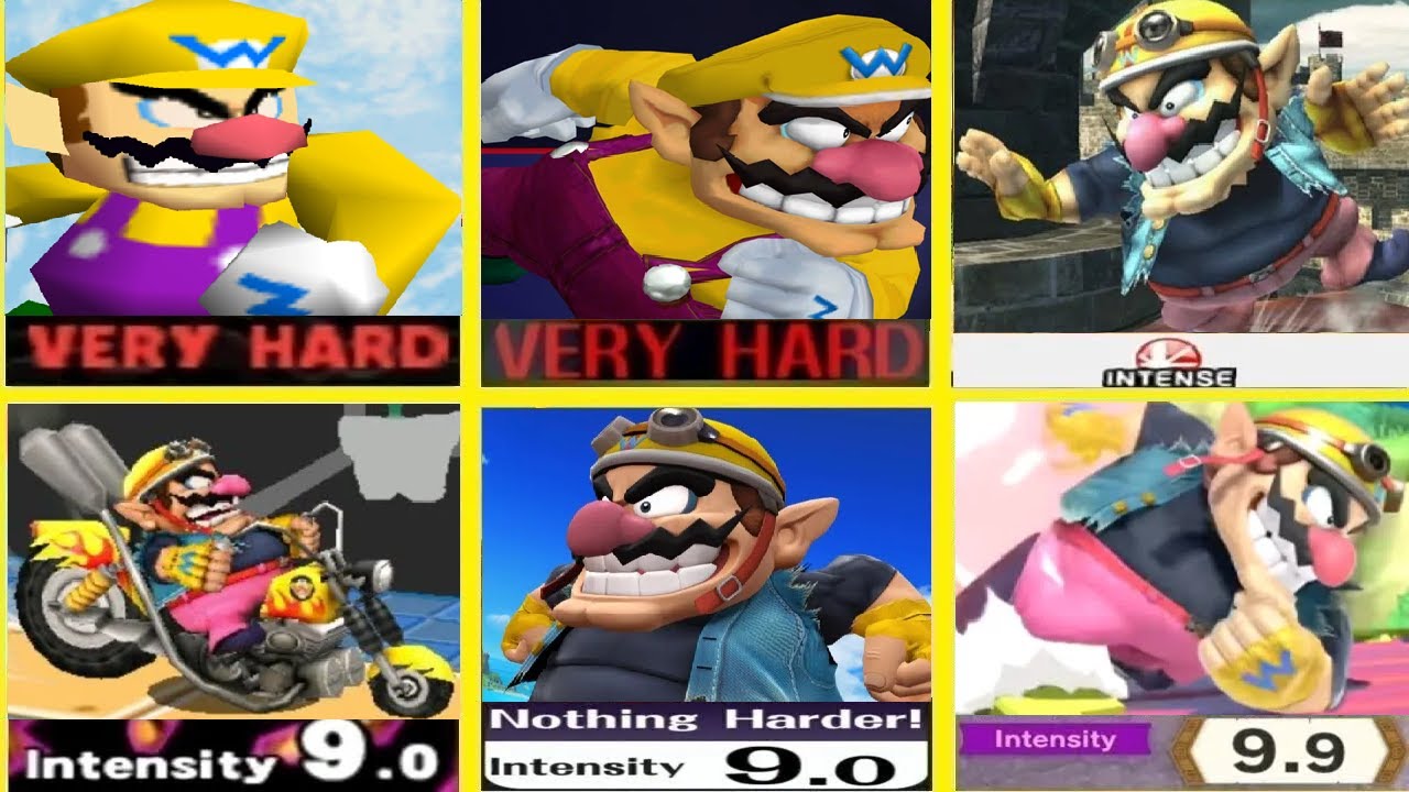 All Wario Classic Mode - 64 to Ultimate (Hardest Difficulty)