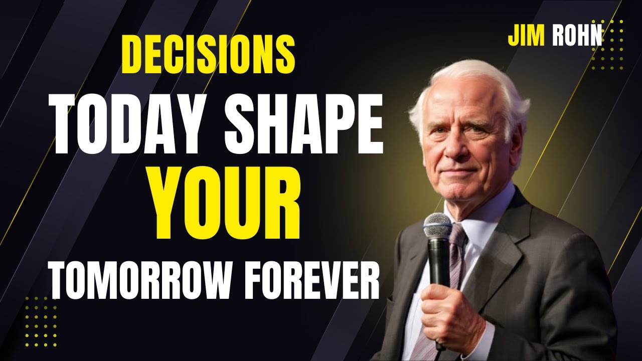 jim Rohn/ Your Decisions Are Writing Your Future in Permanent Ink | Jim Rohn Motivation