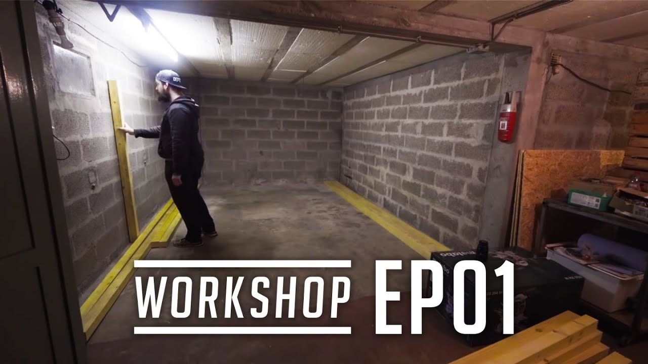 Je refais entièrement mon atelier - Workshop EP01