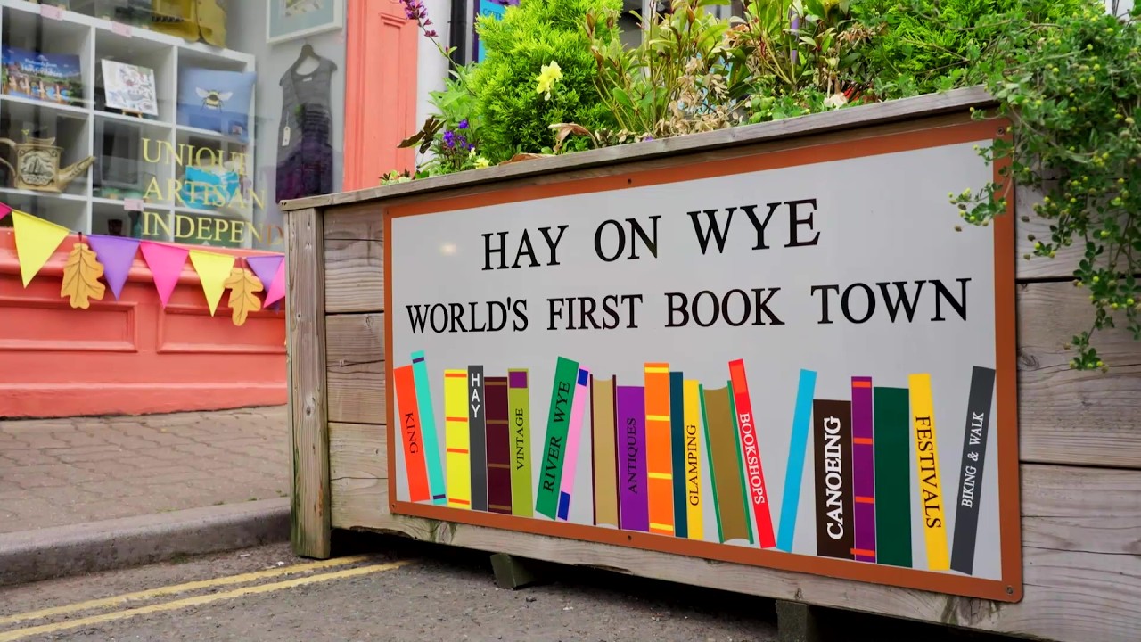 Hay Festival - a global celebration of literature, rooted in Wales.