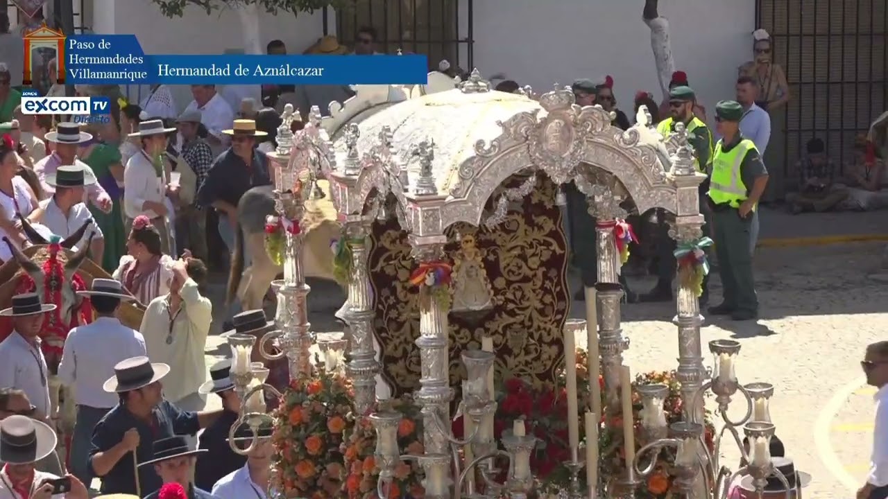 HERMANDAD DEL ROCIO DE AZNALCAZAR. ROCIO 2025, VILLAMANRIQUE