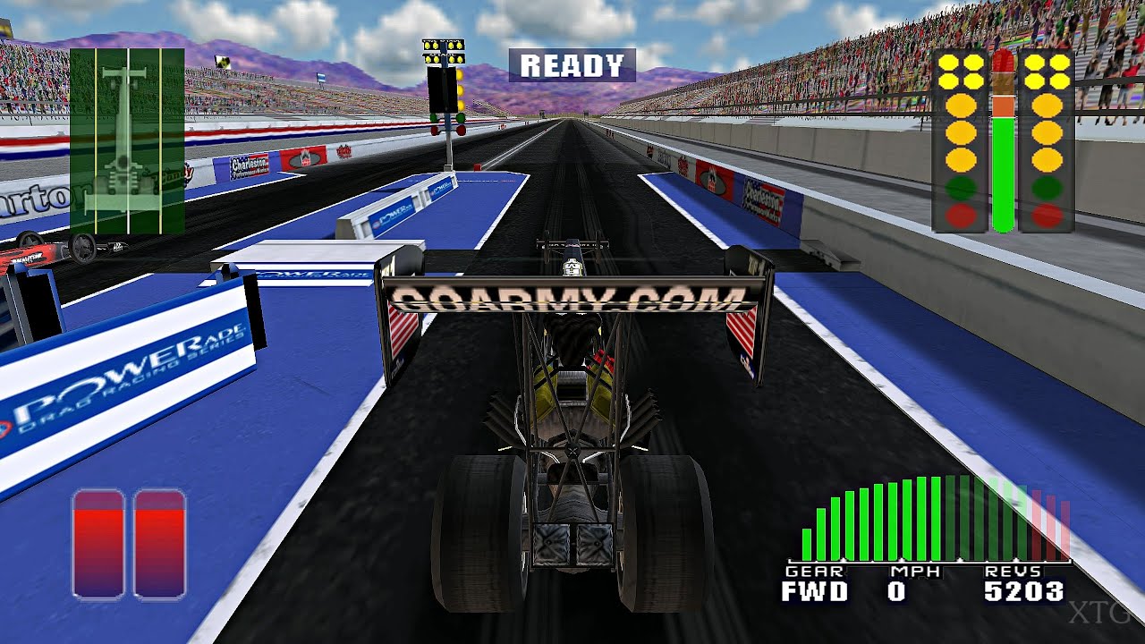 NHRA Championship Drag Racing PS2 Gameplay HD (PCSX2)
