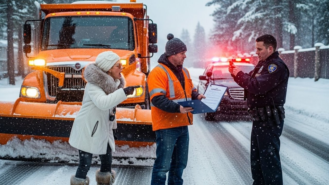 HOA Called Police On My Plow Truck Noise, Didn't Know I'm Contracted By The Town Council