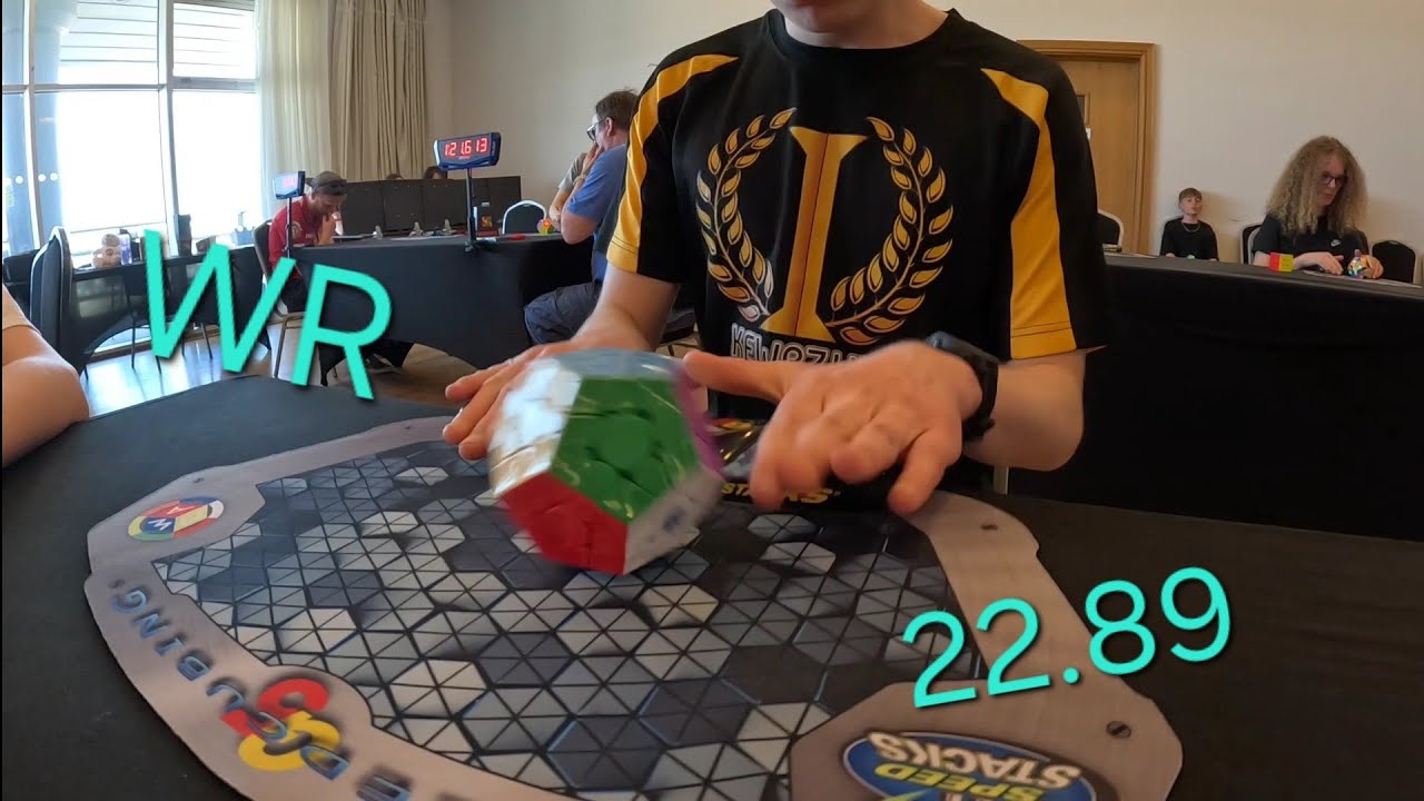 22.89 WORLD RECORD MEGAMINX SINGLE!!!