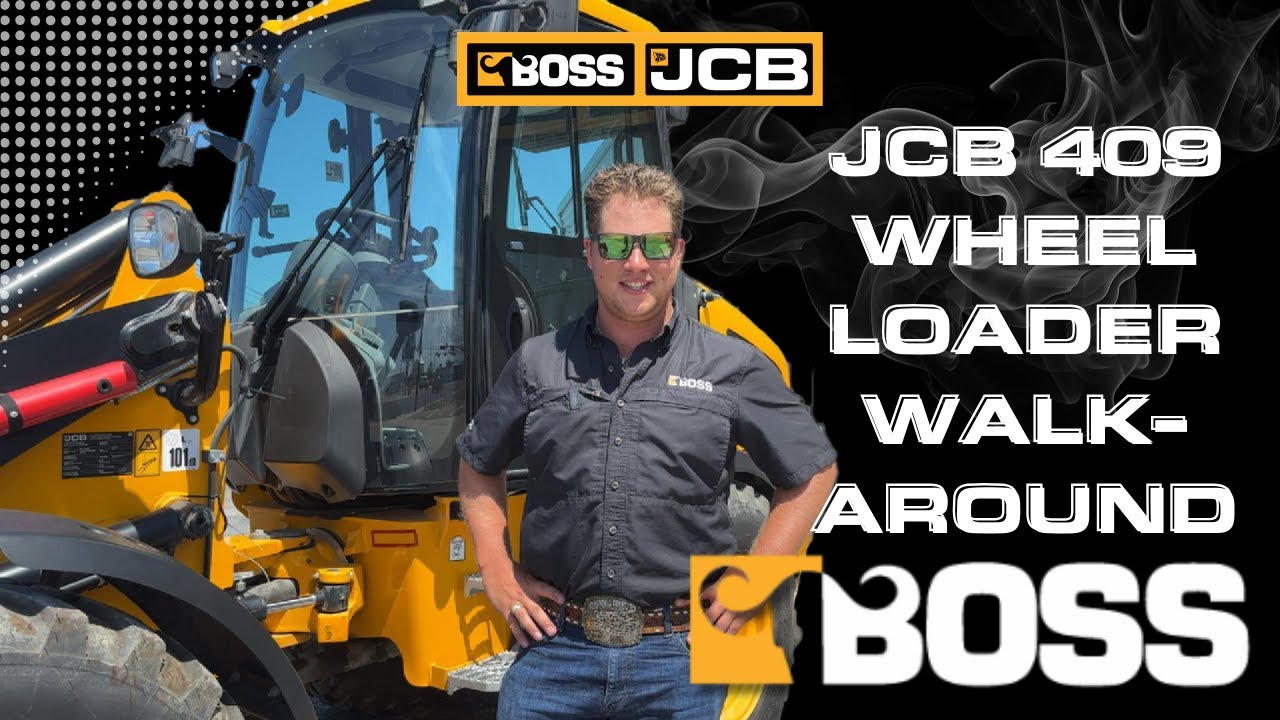 FULL WALKAROUND TOUR: JCB 409 Wheel Loader in Corpus Christi, TX!