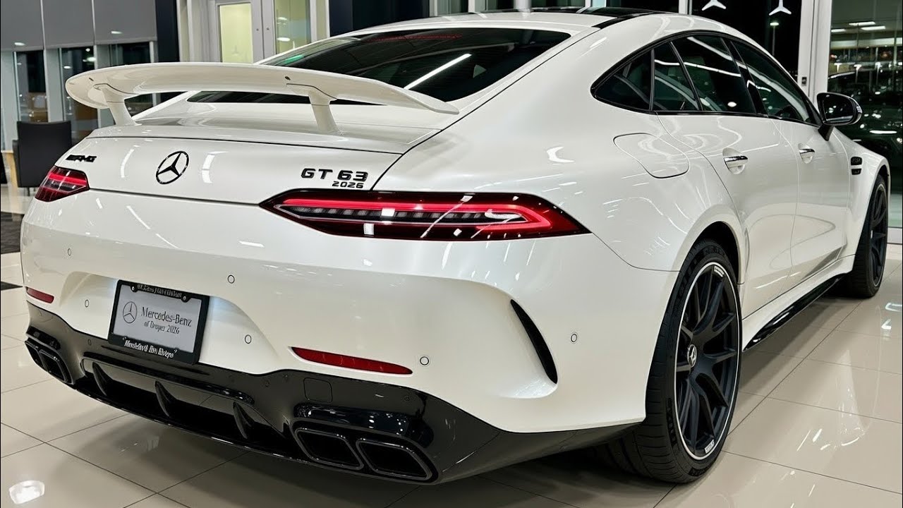 New 2026 Mercedes-AMG GT 63 4-Door Coupe - Pure Performance Luxury
