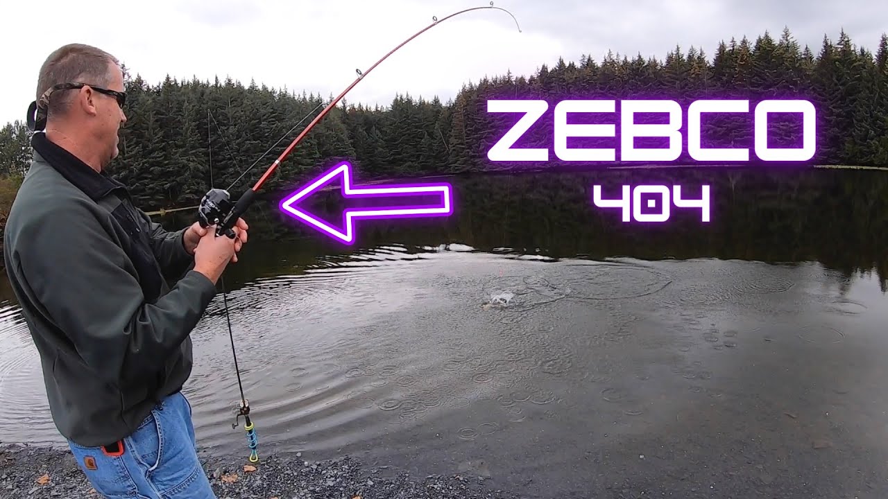 Папа рулит ДЕШЕВОЙ катушкой Zebco 404!