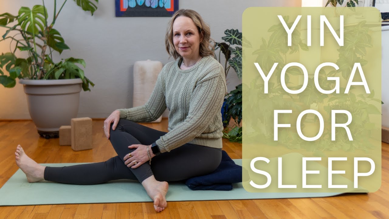 Calming Yin Yoga Before Bed | Yoga with Melissa 728