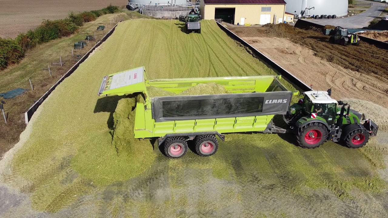 Maisernte Biogasanlage Bad Windsheim 2k21
